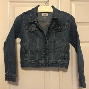 Girls old navy jean jacket